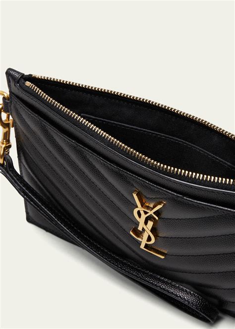 ysl wristlet clutch